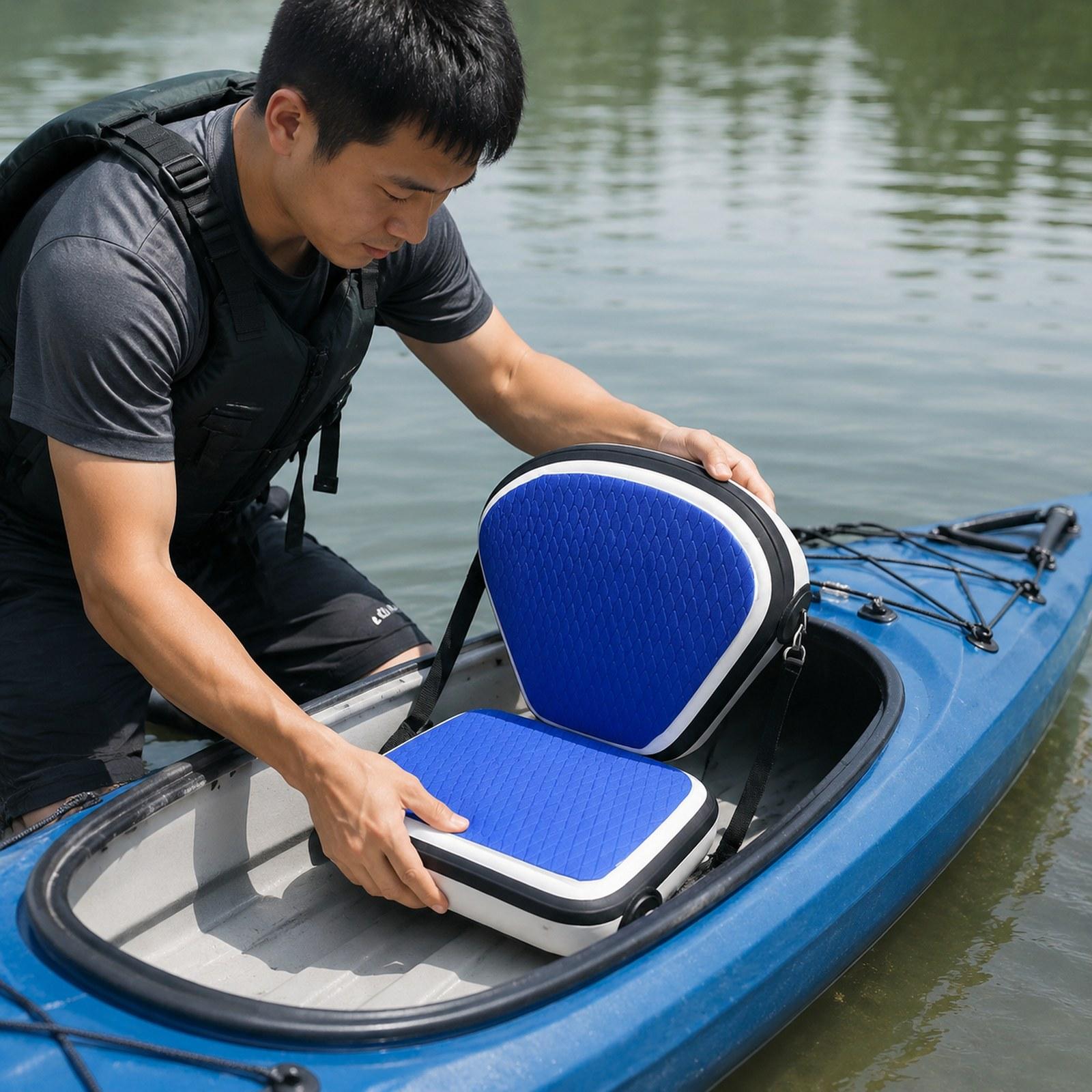 Asiento Ajustable de PVC para  - Fishing Kayak Seat reseña y precio