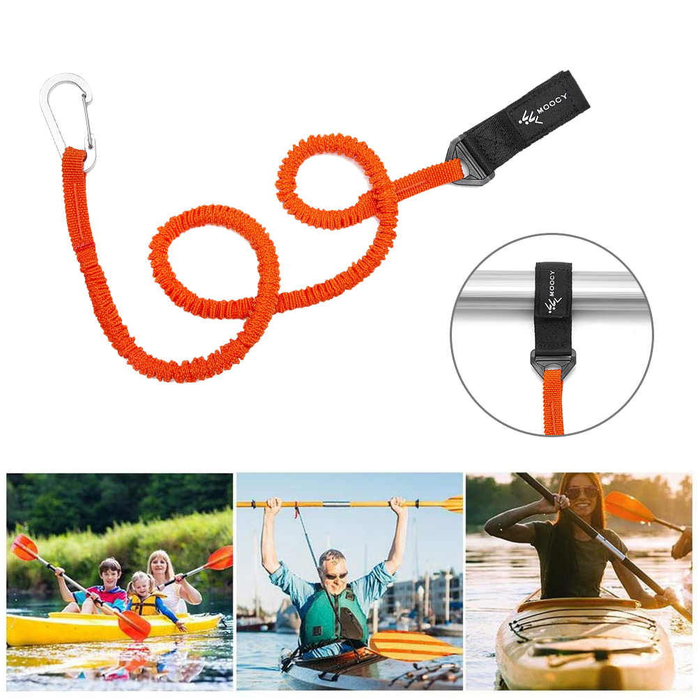 4 Correas Elásticas para Cañas - Fishing Kayak Paddle Leash reseña y precio