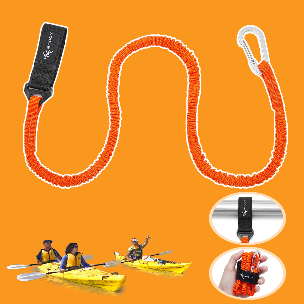 4 Correas Elásticas para Cañas - Fishing Kayak Paddle Leash reseña y precio