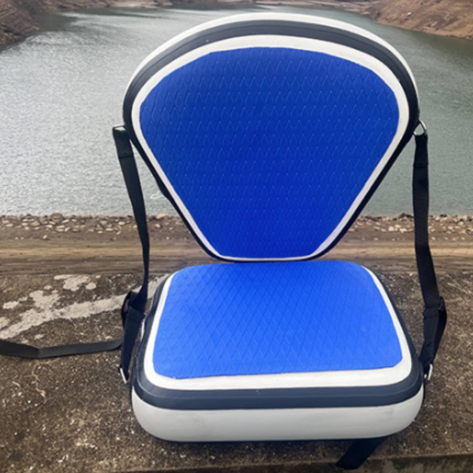 Respaldo inflable para asiento - Fishing Kayak Seat reseña y precio