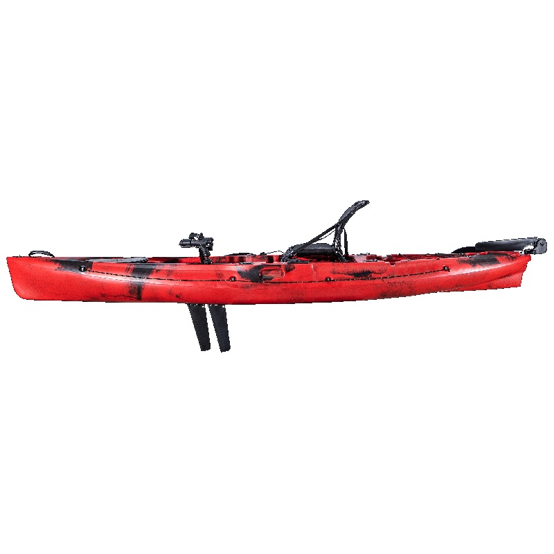 Kayak de pesca estable de 12 p - Fishing Kayak Pedal Drive reseña y precio